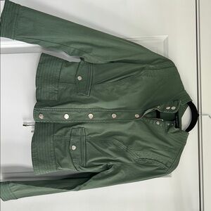 White House Black Market Green Jacket